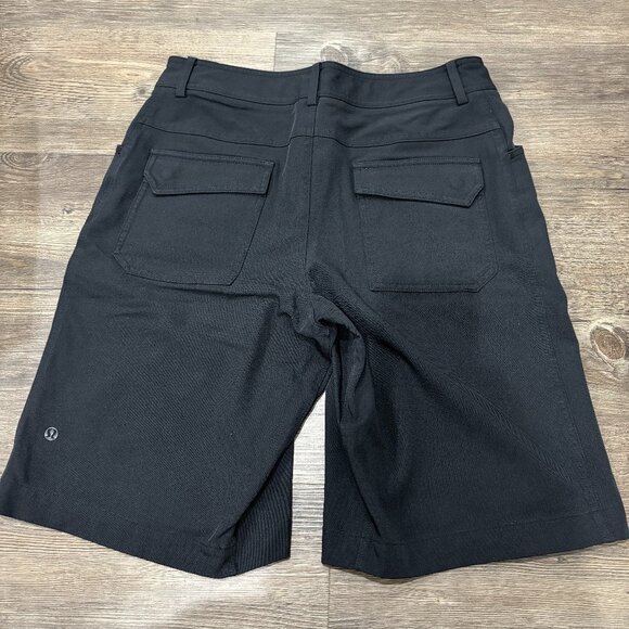 Men's Lululemon Black Shorts with Zippers | Waist 30 - Picture 2 of 2